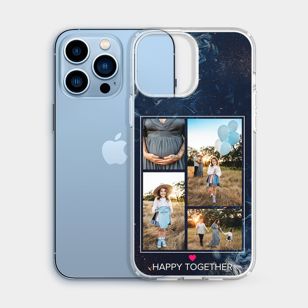 Personalisierte iPhone Hülle Foto Minimalistisch