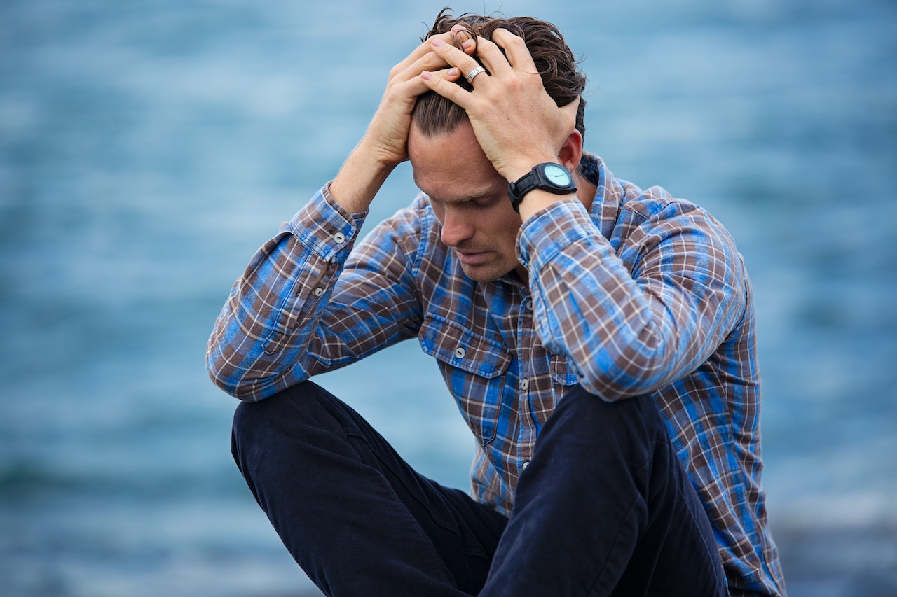 depressiver mann