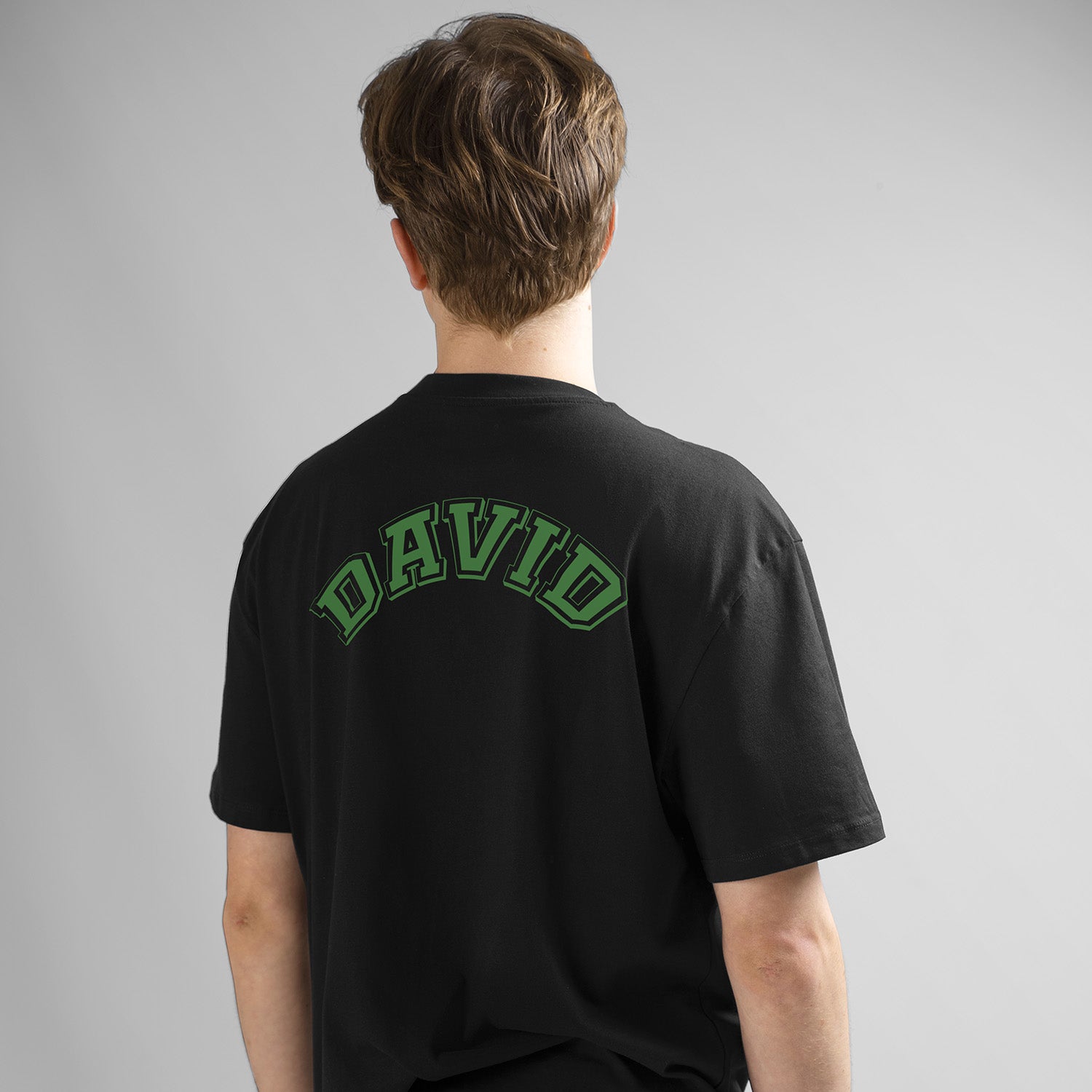 Personalisiertes T-Shirt Uni College Stil Mit Name