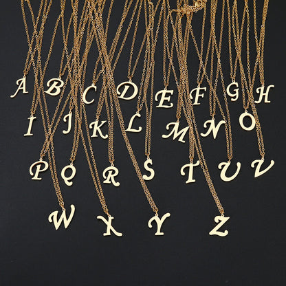 Personalisierte Halskette mit Anfangsbuchstaben