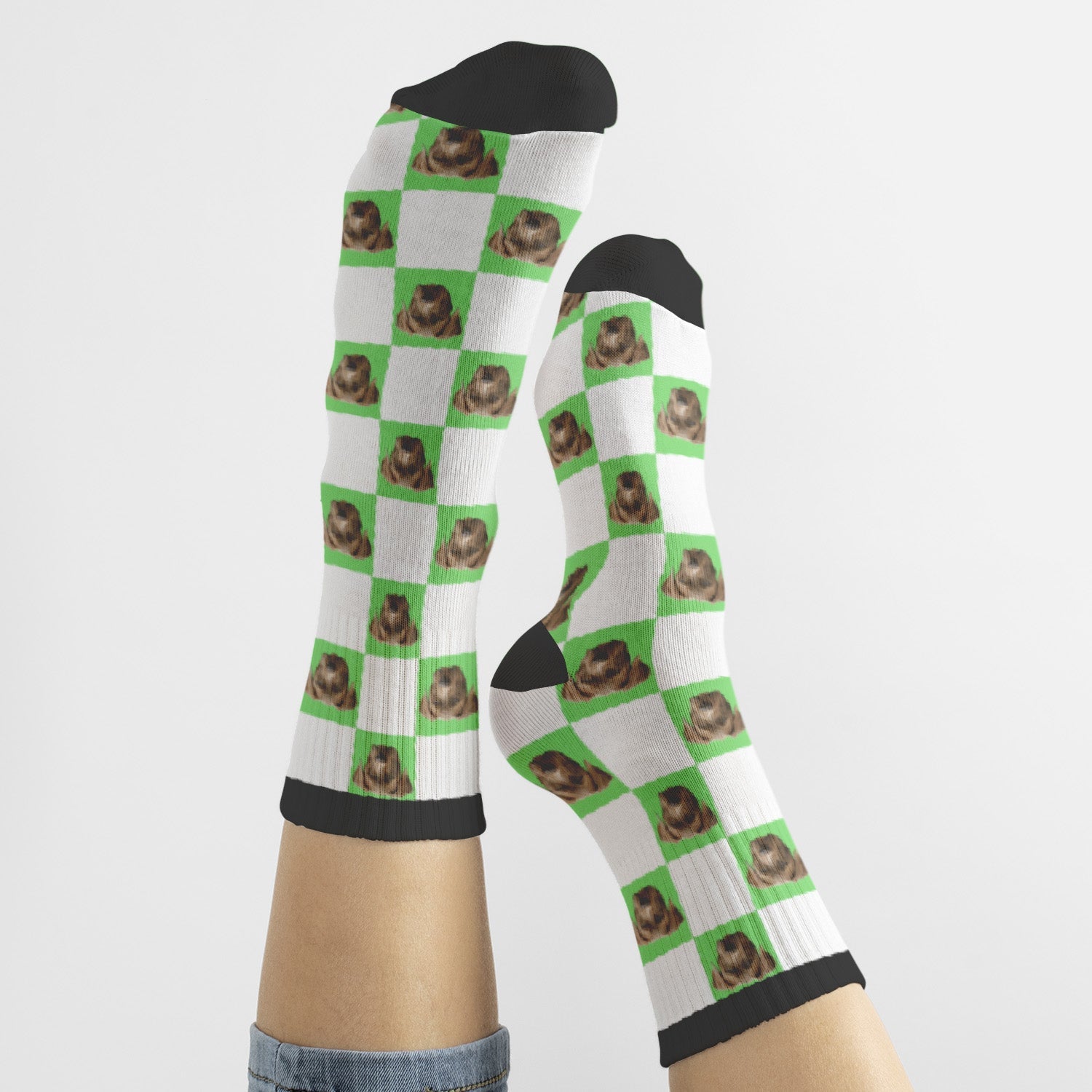 Personalisierte Haustier Foto Socken