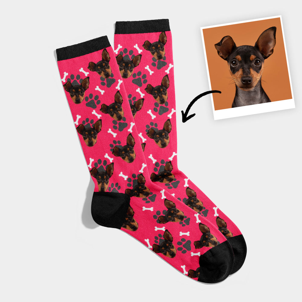 Personalisierte Haustier Gesicht Socken
