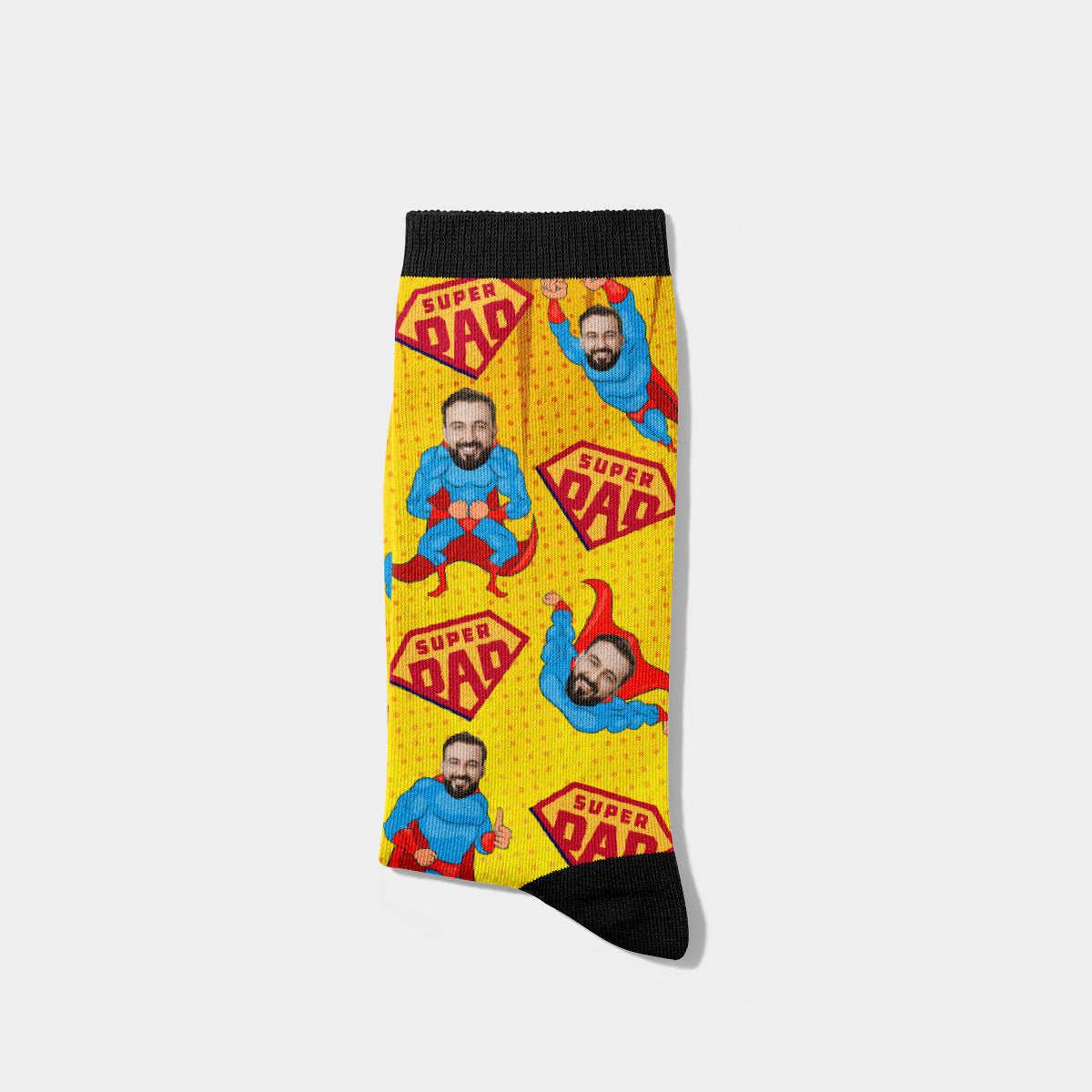 Personalisierte Super Papa Socken