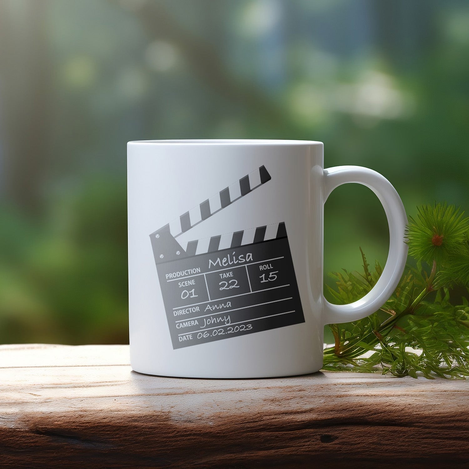 Personalisierte Film Design Tasse