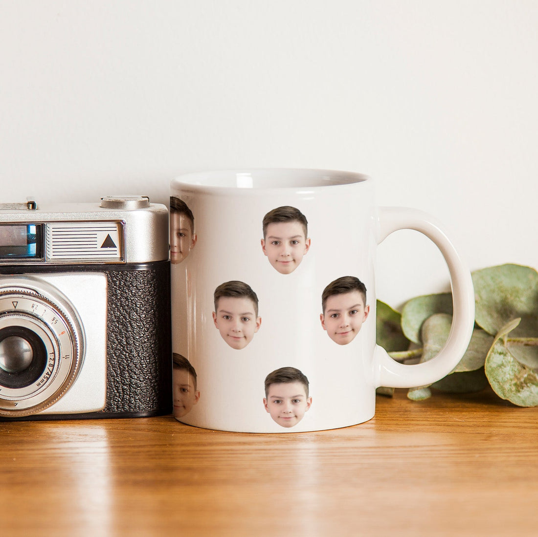 Personalisierte Tasse Gesichter