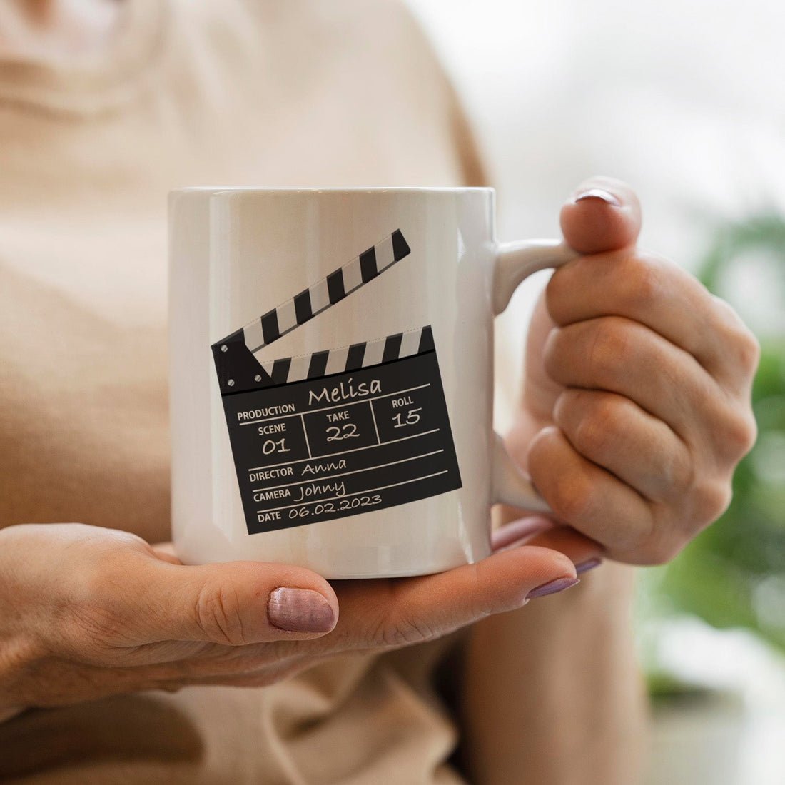 Personalisierte Film Design Tasse