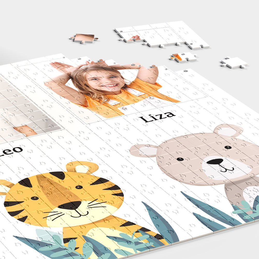 Personalisierte Puzzle Kinder Fotos