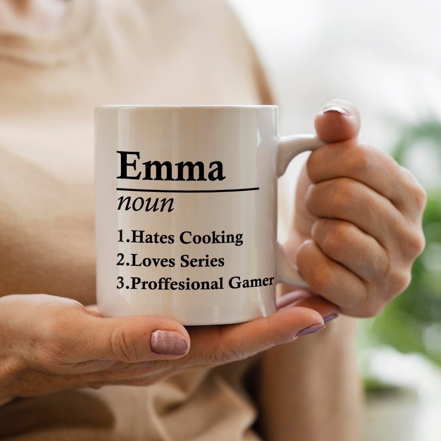 Personalisierte Tasse mit Name