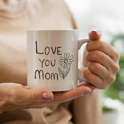 Personalisierte Tasse mit Handschrift