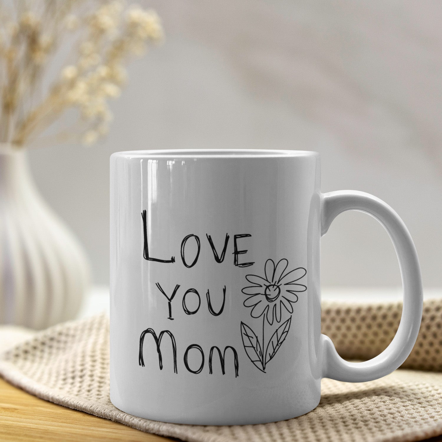 Personalisierte Tasse mit Handschrift