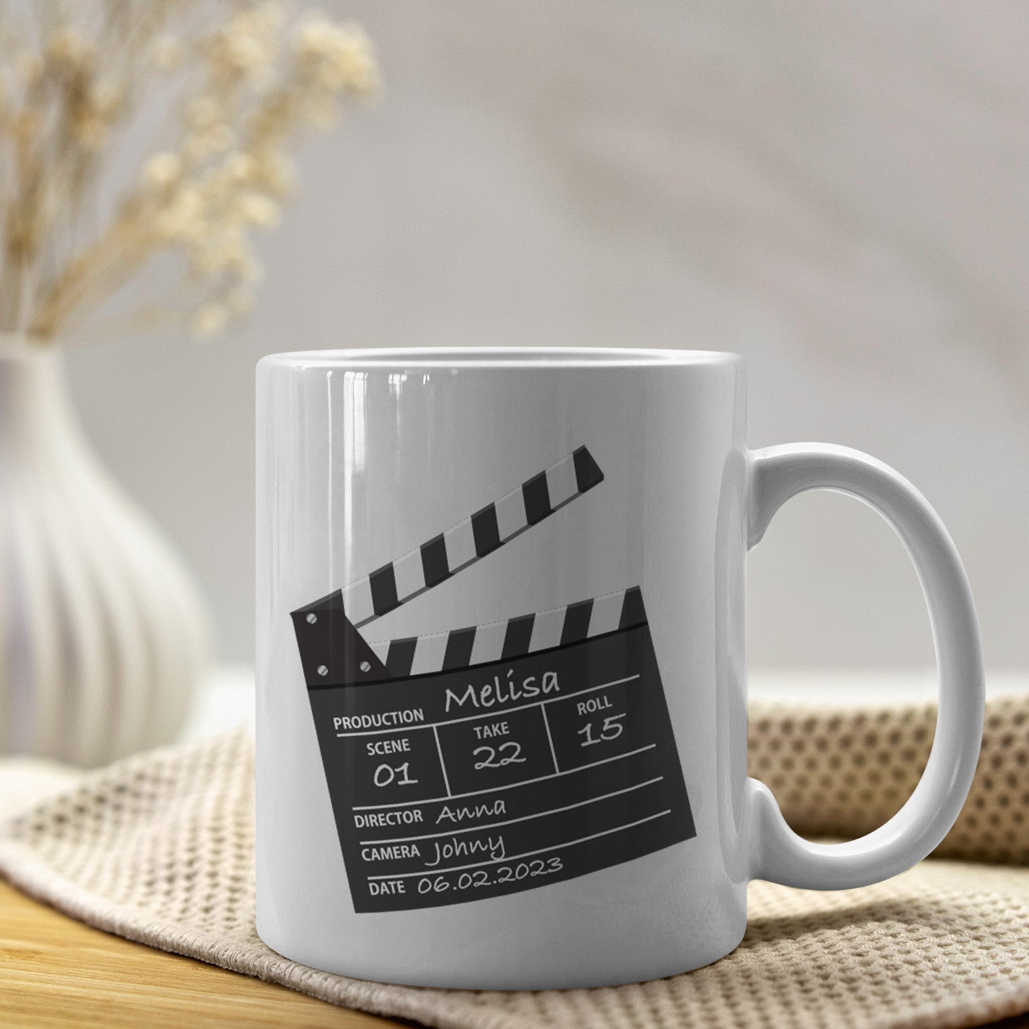 Personalisierte Film Design Tasse