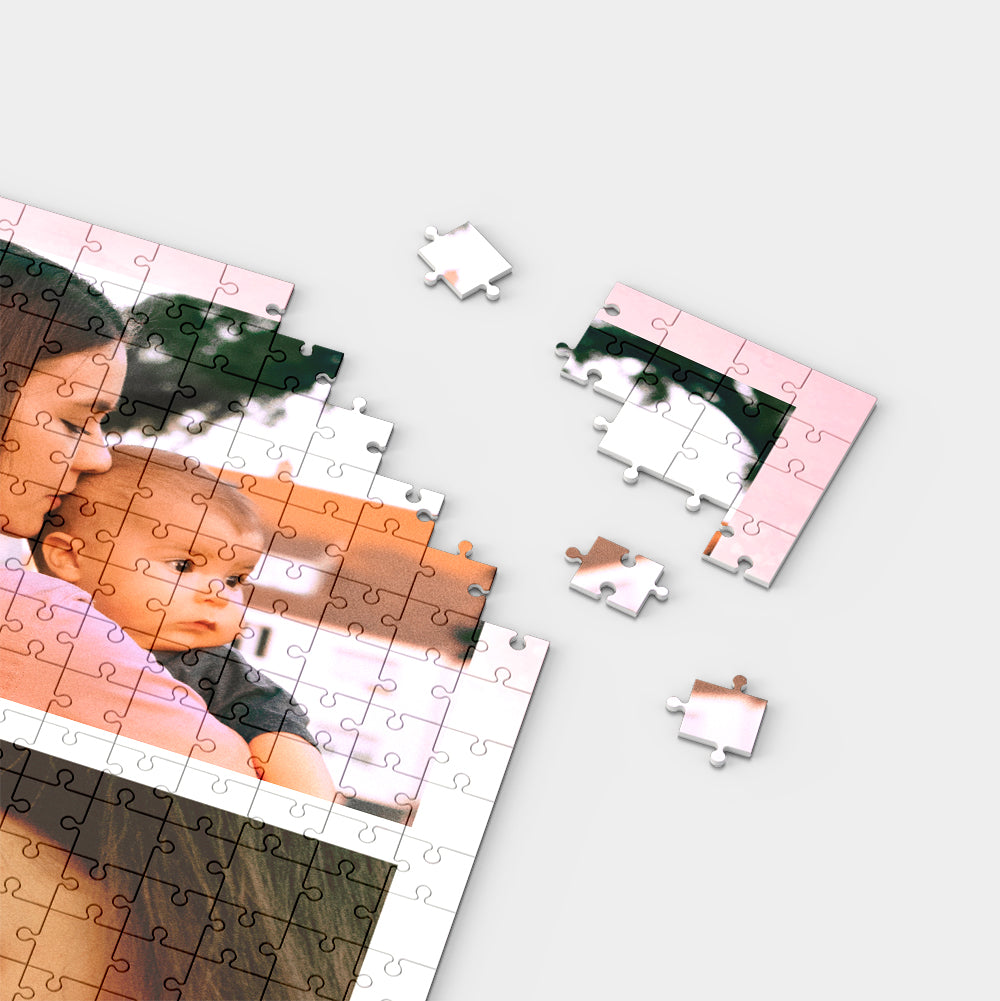 Personalisierte Puzzle mit Foto Collage Mama