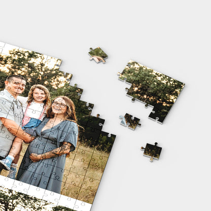Personalisierte Puzzle Familien Collage Foto