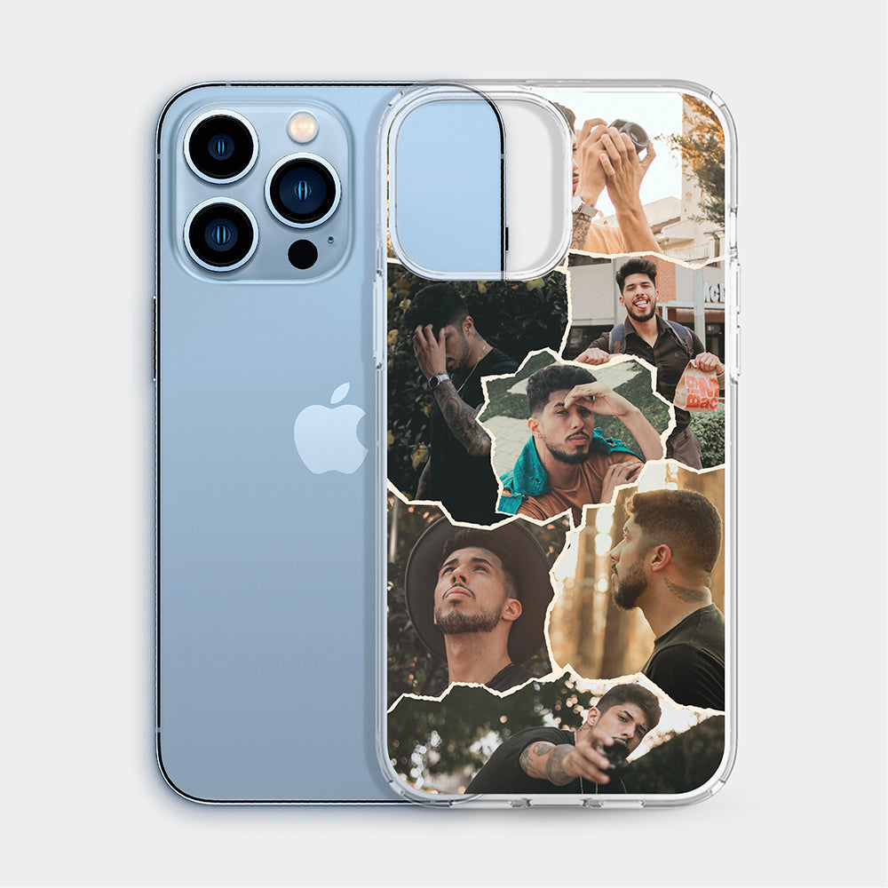 Personalisierte iPhone Hülle Collage Fotos