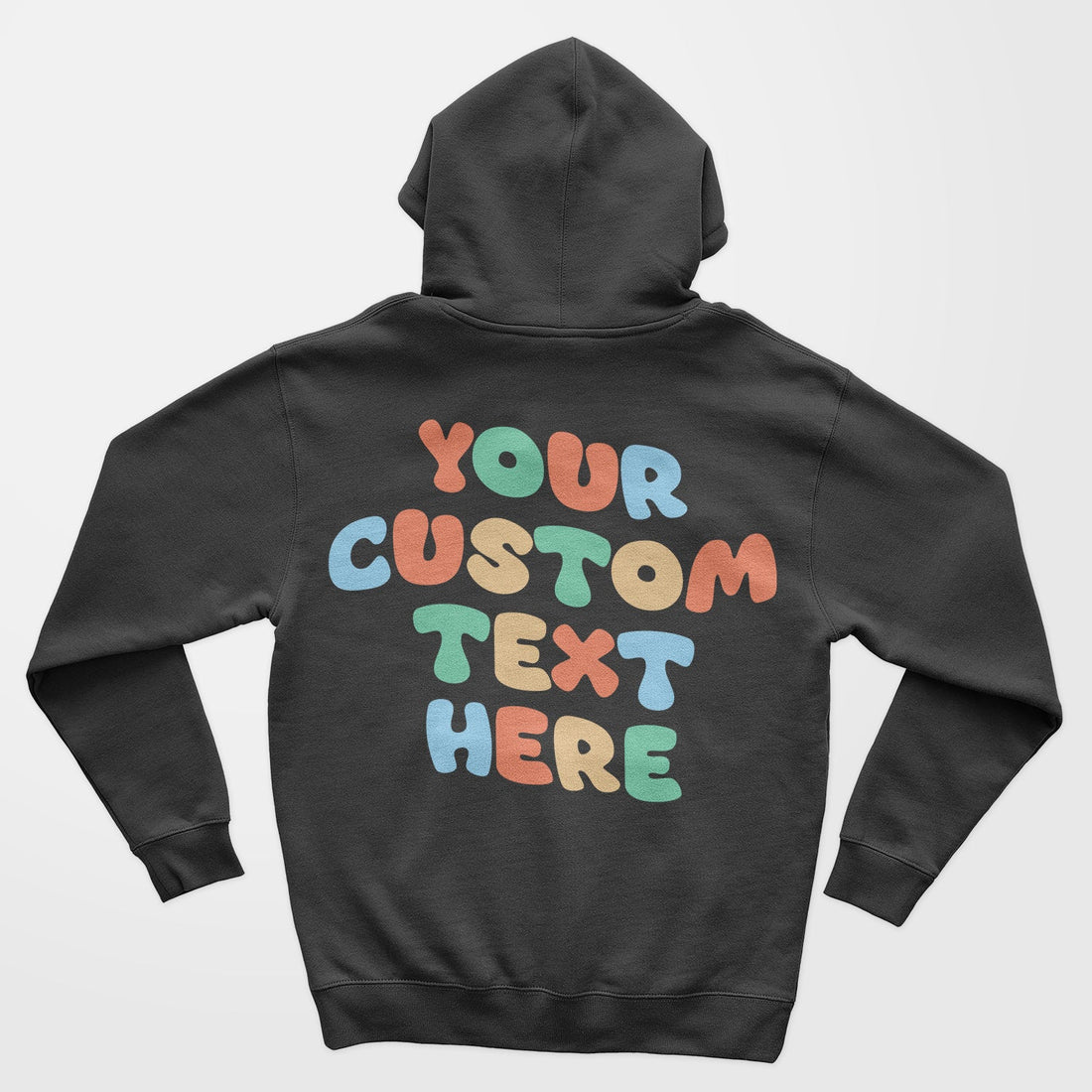 Personalisierter Hoodie Pullover Cartoon Stil Mit Eigenem Text