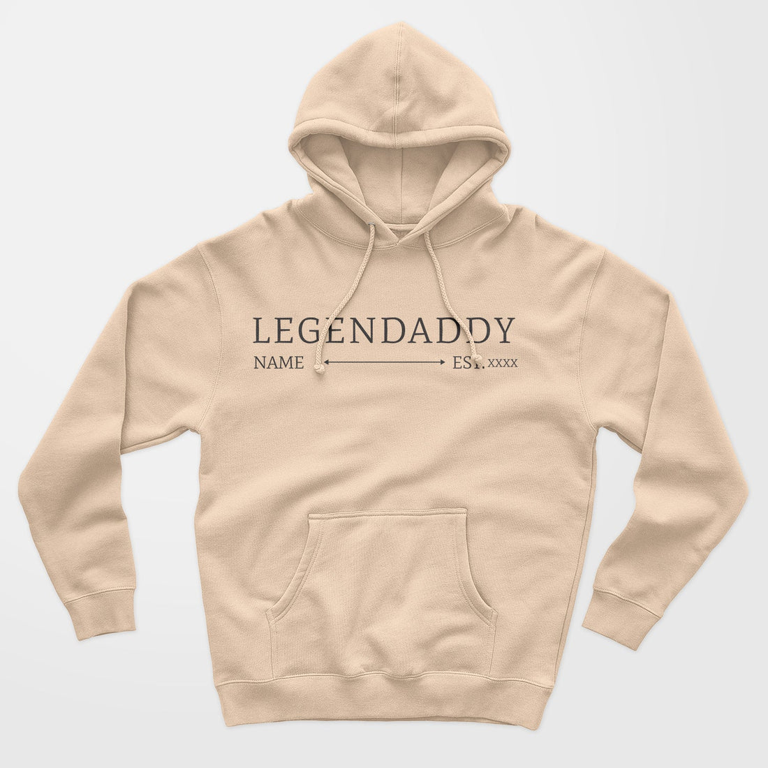 Personalisierter Hoodie Pullover Papa Legendaddy Est. Mit Kindername