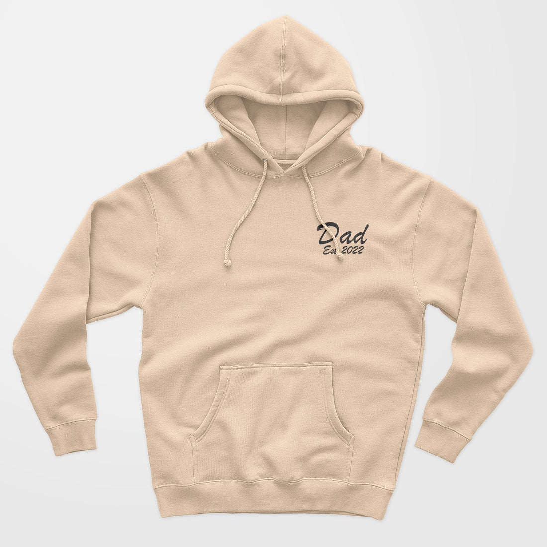 Personalisierter Hoodie Pullover Dad Est. Mit Geburtsjahr