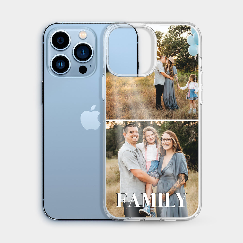 Personalisierte iPhone Hülle Zwei Fotos