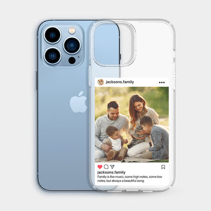 Personalisierte iPhone Hülle Instagram Foto