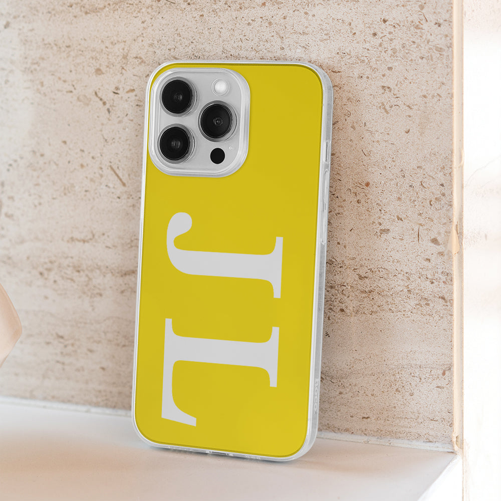 Personalisierte iPhone Hülle Initialen