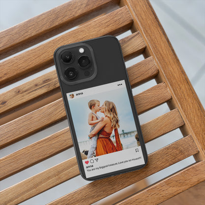 Personalisierte iPhone Hülle Instagram Foto