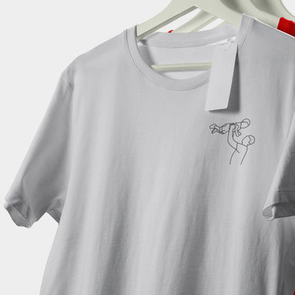 Personalisiertes T-Shirt Foto Line Art