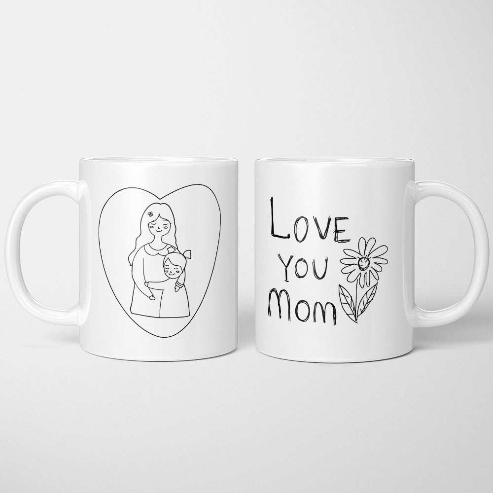 Personalisierte Tasse mit Handschrift