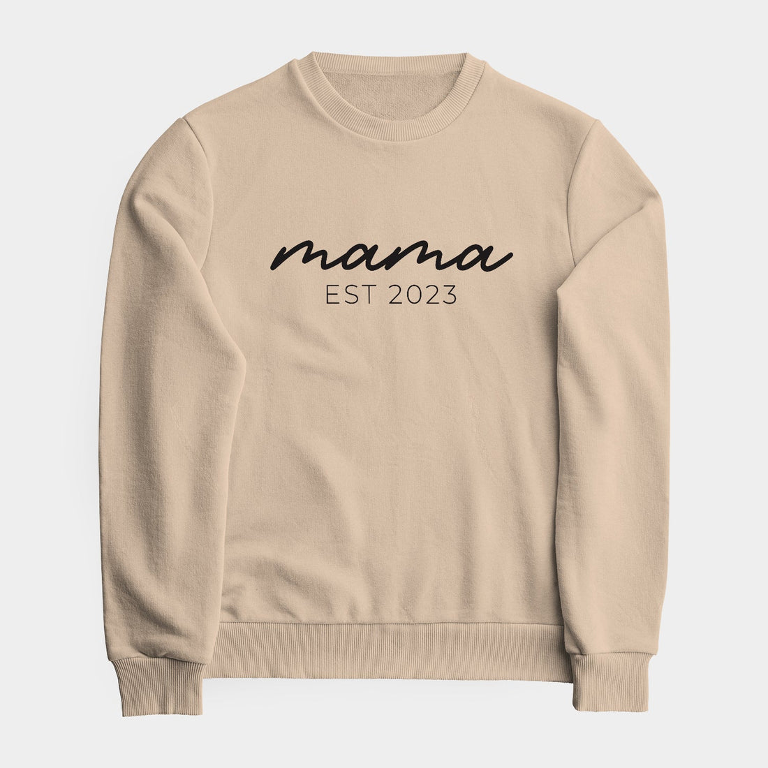 Personalisiertes Sweatshirt Pullover Mama Est. Mit Geburtsjahr