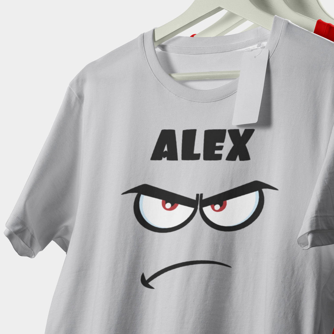 Personalisiertes T-Shirt Grimmiges Monster Mit Name