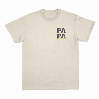 Personalisiertes T-Shirt Papa Mit Kindername