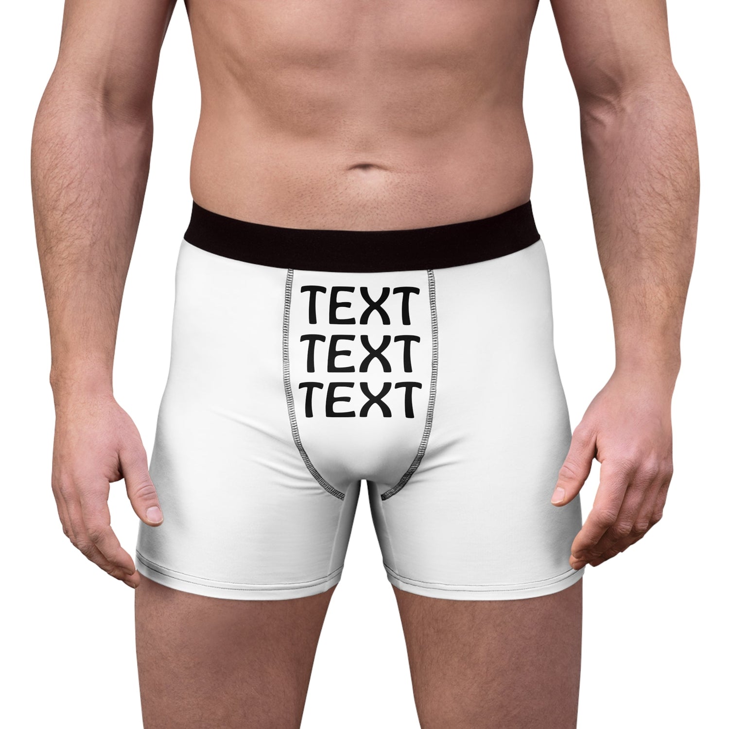 Personalisierte Boxershorts Für Männer Mit Wunschtext