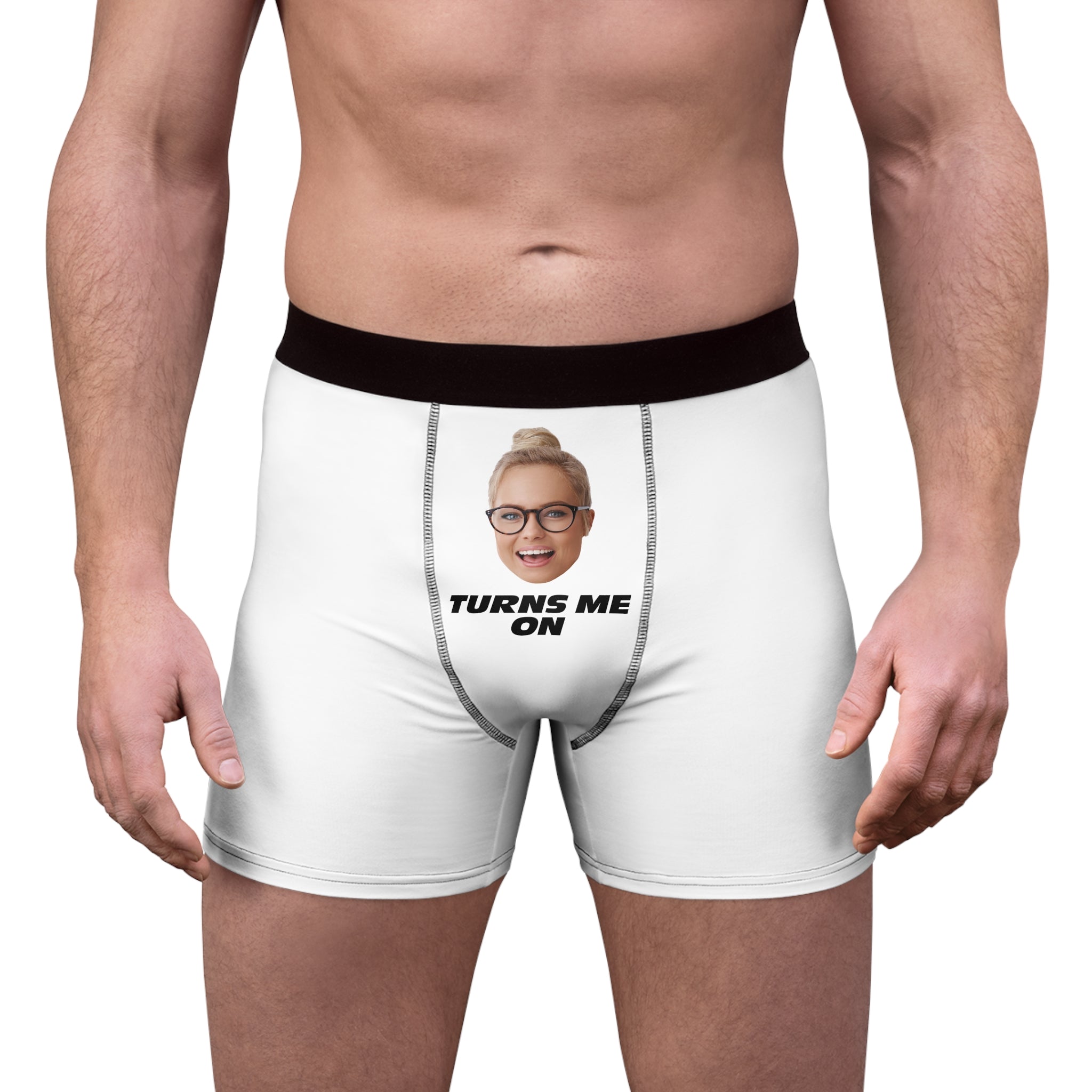 Witzige Personalisierte Foto Boxershorts Für Männer