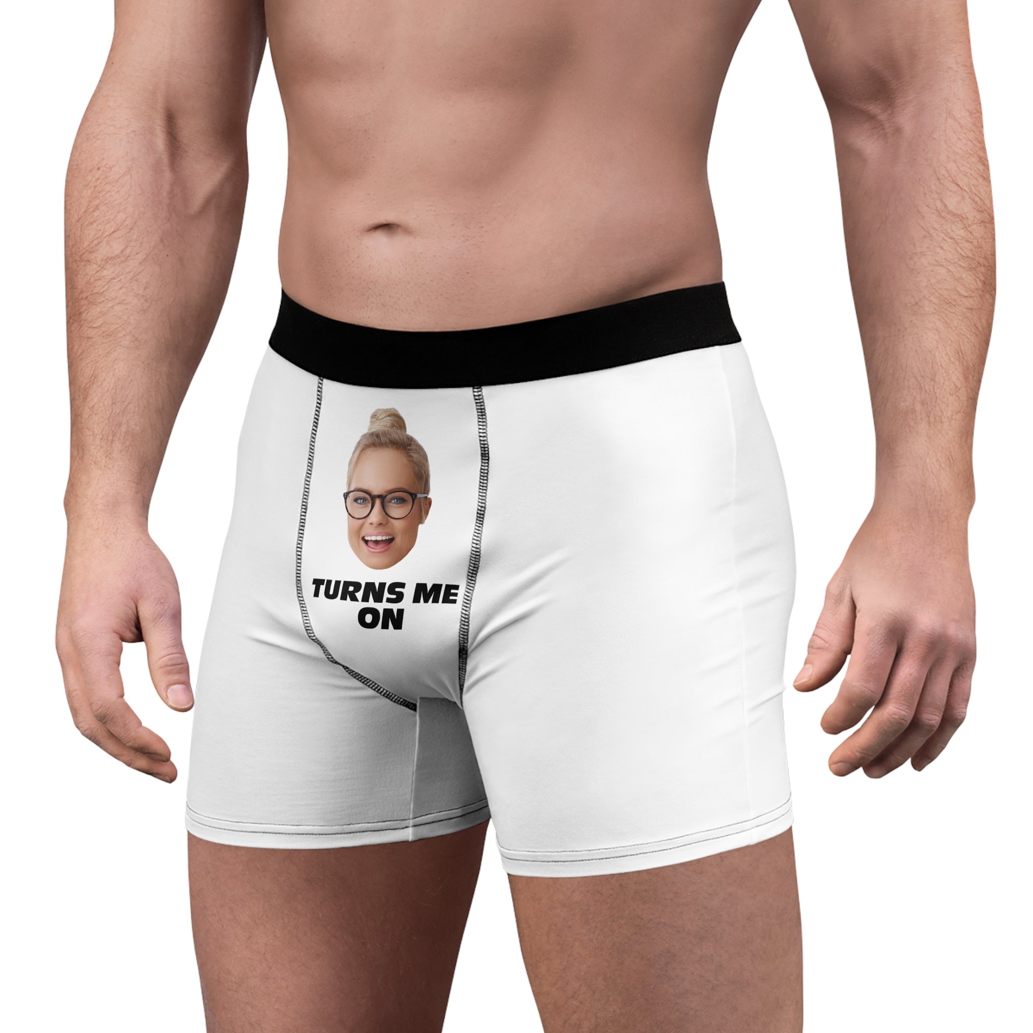 Witzige Personalisierte Foto Boxershorts Für Männer