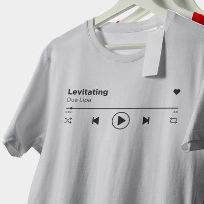 Personalisiertes T-Shirt Musik Spotify Song